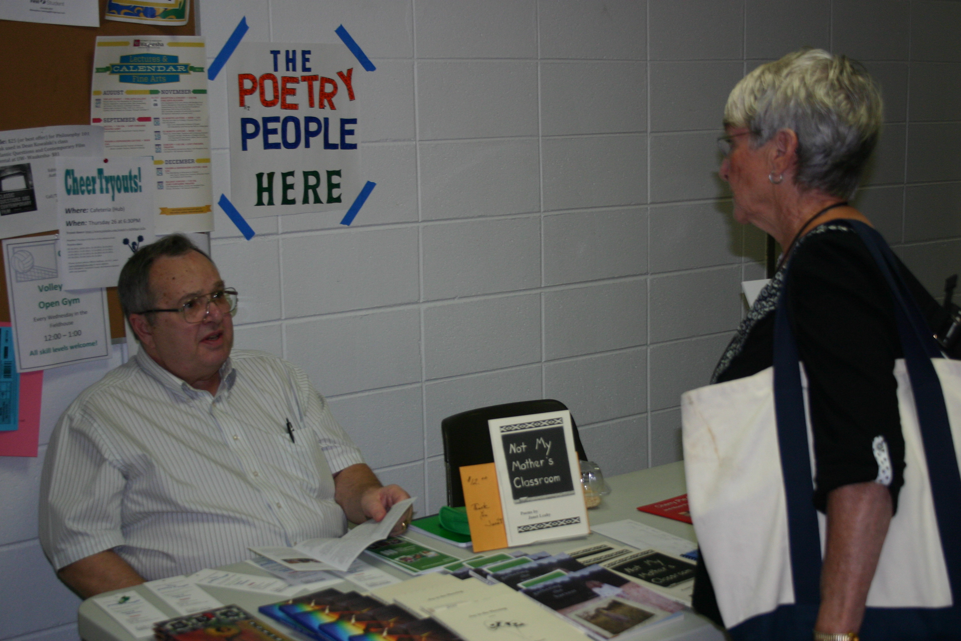 Exhibitors at the 2013 Festival of Books